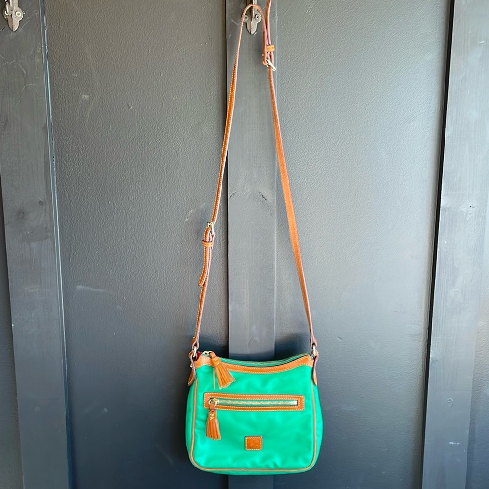 Dooney & Burke Green Crossbody